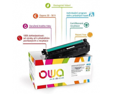 OWA Armor toner pro HP Laserjet Ese 700 M775, 13500 Stran, CE340A, černá/black