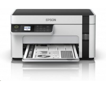 BAZAR - EPSON tiskárna ink EcoTank Mono M2120, 3in1,A4, 1200x2400dpi, 32ppm, USB, Wi-Fi - POŠKOZENÝ OBAL