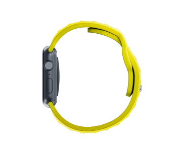 3mk Silicone Watch Strap pro Apple 38/40/41 mm Yellow