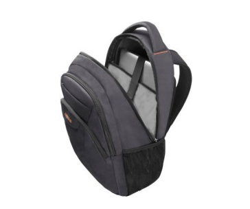 Samsonite American Tourister AT WORK lapt. backpack 13,3" - 14.1" Grey/orange