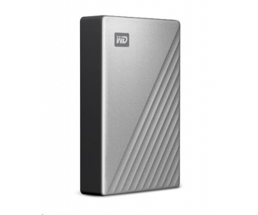 WD My Passport Ultra 5TB, Externí HDD, USB-C 3.0, pro MAC, stříbrná