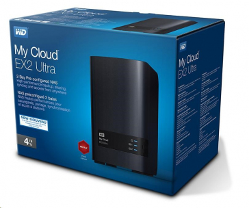 BAZAR - WD My CLOUD EX 2 ULTRA, 4 TB (2x2TB) 3,5", RJ45, NAS