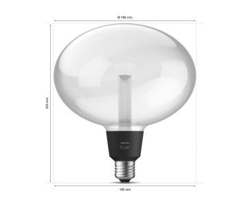 PHILIPS Hue Elipse White and Color Ambiance 6,5W E27