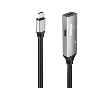 PremiumCord USB-C repeater a prodlužovací kabel Male-Female, 5Gbps Aluminium 10m