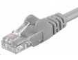 PremiumCord Patch kabel UTP RJ45-RJ45 CAT6 0.5m šedá