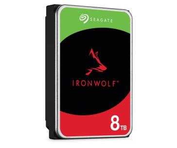 SEAGATE HDD 8TB IRONWOLF (NAS), 3.5", SATAIII, 5400 RPM, Cache 256MB, CMR