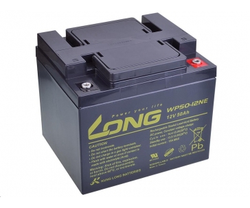 Long 12V 50Ah olověný akumulátor DeepCycle AGM M6 (WP50-12NE)