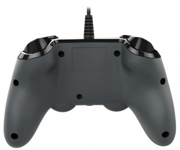 Nacon Wired Compact Controller - ovladač pro PlayStation 4 - šedý