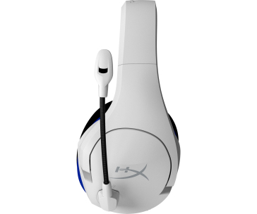 HyperX Cloud Stinger Core - Wireless Gaming Headset (White-Blue) - PS5-PS4 (HHSS1C-KB-WT/G)- Sluchátka pro herní konsole