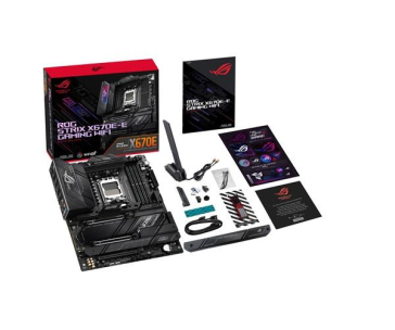 ASUS MB Sc AM5 ROG STRIX X670E-E GAMING WIFI, AMD X670, 4xDDR5, 1xDP, 1xHDMI, WI-FI