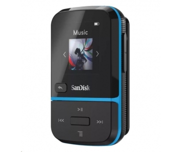 SanDisk Clip Sport Go MP3 Player 32GB, Blue