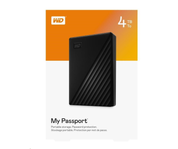 WD My Passport portable 6TB Ext. USB3.0 Black