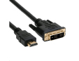 C-TECH kabel HDMI-DVI, M/M, 1,8m