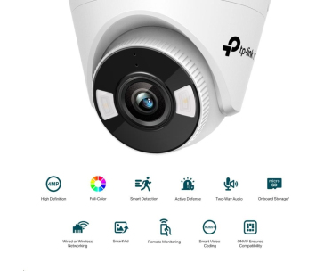 TP-Link VIGI C450(2.8mm), 5MP, Turret, PoE, IR 30m, Micro SD card