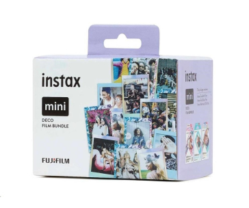 Fujifilm Film Instax Mini Deco Bundle (3x 10 ks balení)