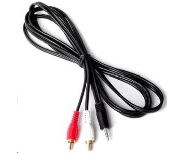 PREMIUMCORD Kabel Jack 2.5mm stereo - 2x Cinch M 2m