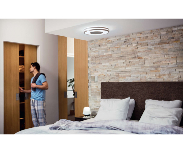 PHILIPS Being Stropní svítidlo, Hue White ambiance, 230V, 1x32W integ.LED, Aluminium