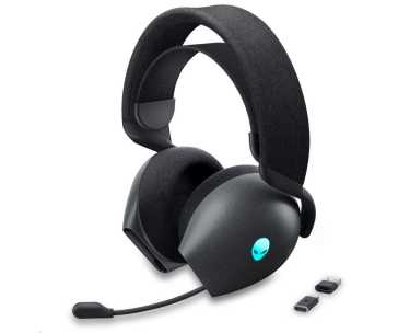 DELL Alienware Dual Mode Wireless Gaming Headset - AW720H (Dark Side of the Moon)