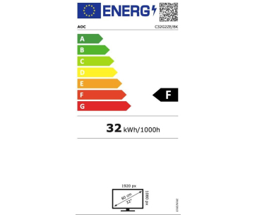 AOC MT VA LCD WLED 31,5" C32G2ZE/BK - VA panel, 240Hz, 1ms, 1920x1080, 2xHDMI, DP, zakriven