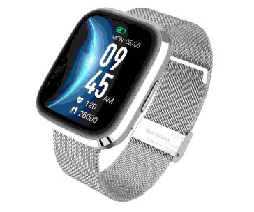 Garett Smartwatch GRC STYLE Silver steel