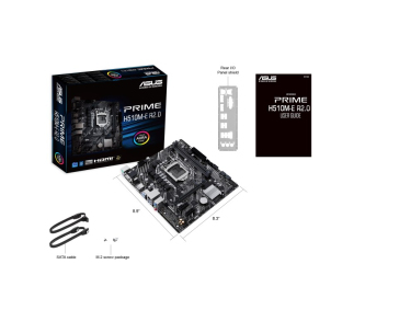 ASUS MB Sc LGA1200 PRIME H510M-E R2.0, Intel H470, 2xDDR4, 1xDP, 1xHDMI, 1xVGA, mATX