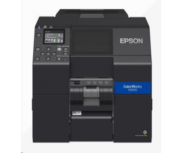 Epson ColorWorks CW-C6000Pe, peeler, disp., USB, Ethernet, black