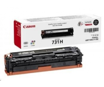 Canon TONER  CRG-731H BK černá pro i-SENSYS LBP7100Cn, LBP7110Cw, MF623Cn, MF628Cw, MF8230Cn, MF8280Cw (2 400 str.)