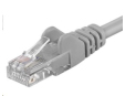 PremiumCord Patch kabel UTP RJ45-RJ45 CAT6 25m šedá