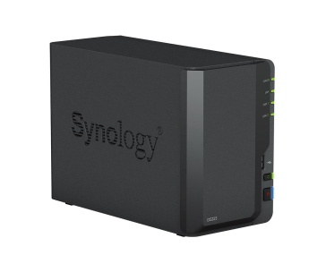 Synology DS223 DiskStation (4C/RealtekRTD1619B/1,7GHz/2GBRAM/2xSATA/2xUSB3.2/1xGbE)