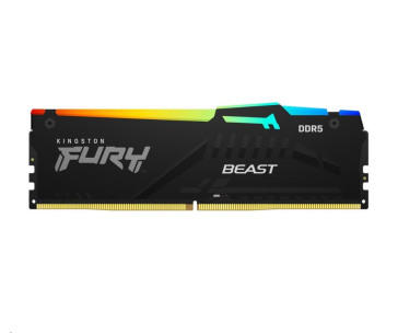 KINGSTON DIMM DDR5 8GB 5600MT/s CL36 FURY Beast RGB EXPO