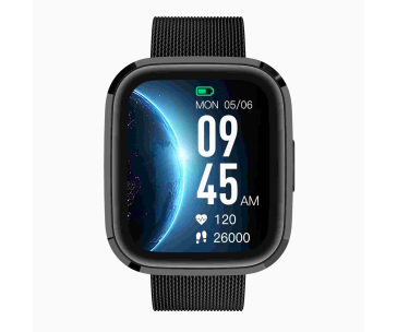 Garett Smartwatch GRC STYLE Black steel