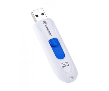 TRANSCEND Flash Disk 32GB JetFlash®790, USB 3.1 (R:90/W:25 MB/s) bílá/modrá