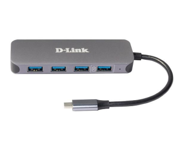 D-Link DUB-2340 USB-C to 4-Port USB 3.0 Hub