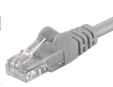 PremiumCord Patch kabel UTP RJ45-RJ45 CAT6 0.25m šedá