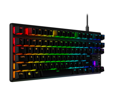 HyperX Alloy Origins Core PBT HX Aqua Gaming Keyboard-US - Klávesnice