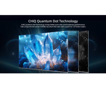 CHiQ U98F8TG TV 98", QLED, Smart Google, 144 Hz, Ultra HD, Dolby Audio, HDR 10