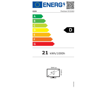 EIZO MT 31,5" EV3240X-BK FlexScan, IPS, 3840x2160, 350nit, 2000:1, 5ms, USB-C, DisplayPort, USB, HDMI, KVM, Repro, Černý