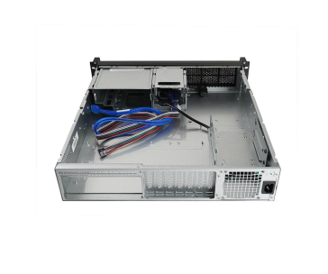 CHIEFTEC skříň Rackmount 2U mATX/ATX, UNC-209SR-B, 400W PSU, 20" Slide Rail, Black