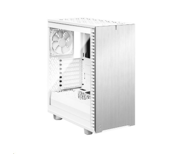 FRACTAL DESIGN skříň Define 7 Compact White TG Clear, USB 3.1 Type-C, 2x USB 3.0, bez zdroje, mATX