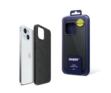 3mk HARDY MagFabric Case pro Apple iPhone 15 Plus, Black