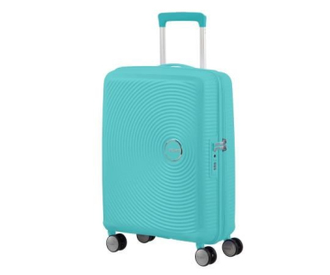 American Tourister SOUNDBOX SPINNER 55/20 TSA EXP POOLSIDE BLUE