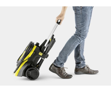 Karcher K 4 Compact vysokotlaký čistič, 1800 W, mobilní, 130 bar, 420 l/h, rotační tryska, integrovaný vodní filtr