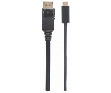 Manhattan kabel USB-C na DisplayPort, 1m, černá