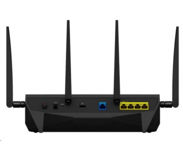 Synology RT6600ax MESH WiFi6 router (AX6000,2,4GHz/5GHz,3xGbELAN,1x2,5GbELAN,1xGbEWAN,1xUSB3.2)