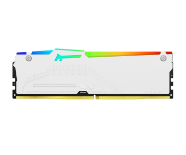 KINGSTON DIMM DDR5 16GB 6000MT/s CL30 Non-ECC FURY Beast RGB EXPO, Bílá