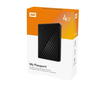 WD My Passport portable 6TB Ext. USB3.0 Black