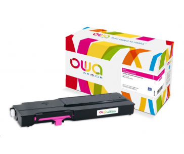 OWA Armor toner pro DELL C2660, C2665, 4000 Stran, 593-BBBS, červená/magenta