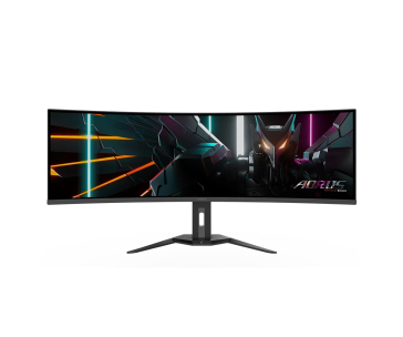 GIGABYTE LCD - 49" Gaming monitor AORUS CO49DQ, OLED, 5120x1440 DQHD 32:9, 144Hz, 1.5M:1, 250cd/m2, 0.03ms, 2xHDMI, 1xDP