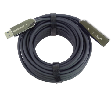 PREMIUMCORD Kabel USB3.0 + 2.0 prodlužovací optický AOC kabel A/Male - A/Female 10m