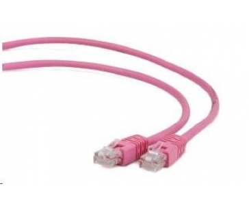 GEMBIRD kabel patchcord CAT6 stíněný FTP 3m,růžový